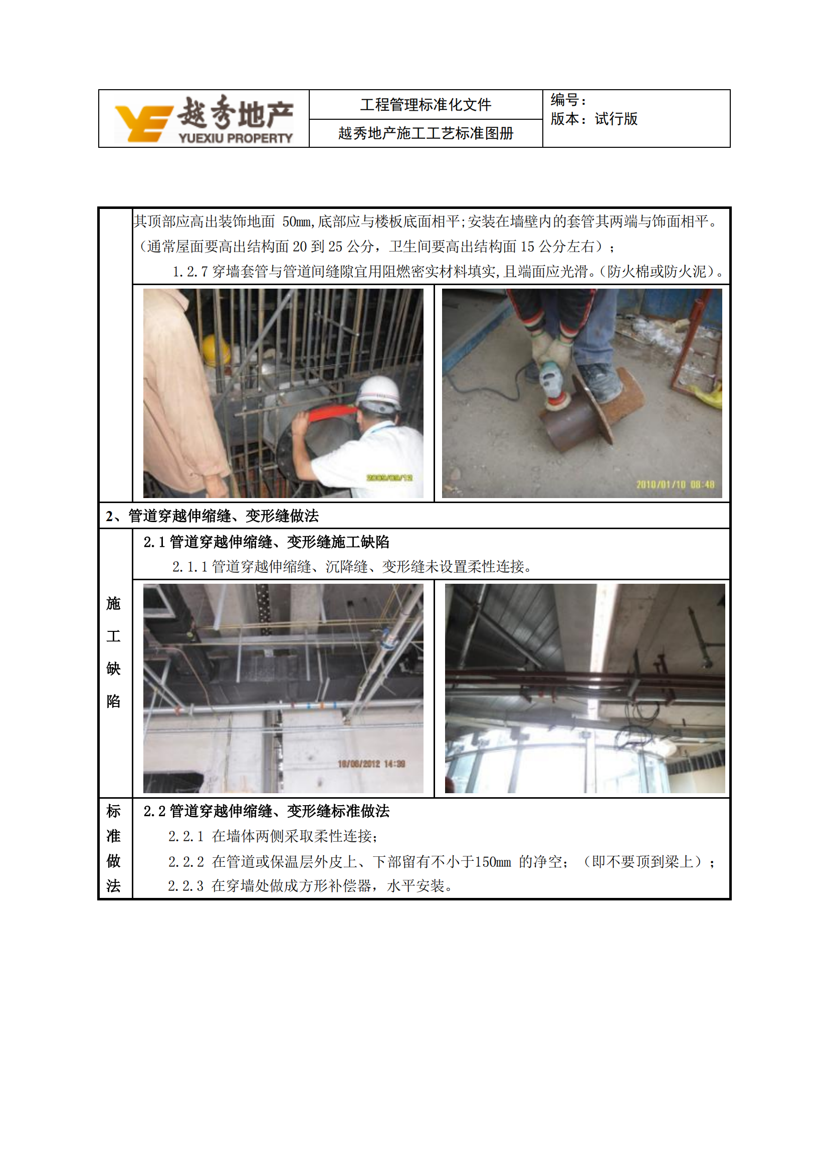 地产公司安装工程施工工艺汇编图册插图(5)