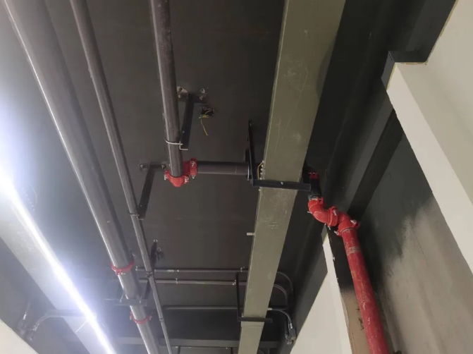 DN65消火栓支管，是否可以采用T型支架？有否依据？